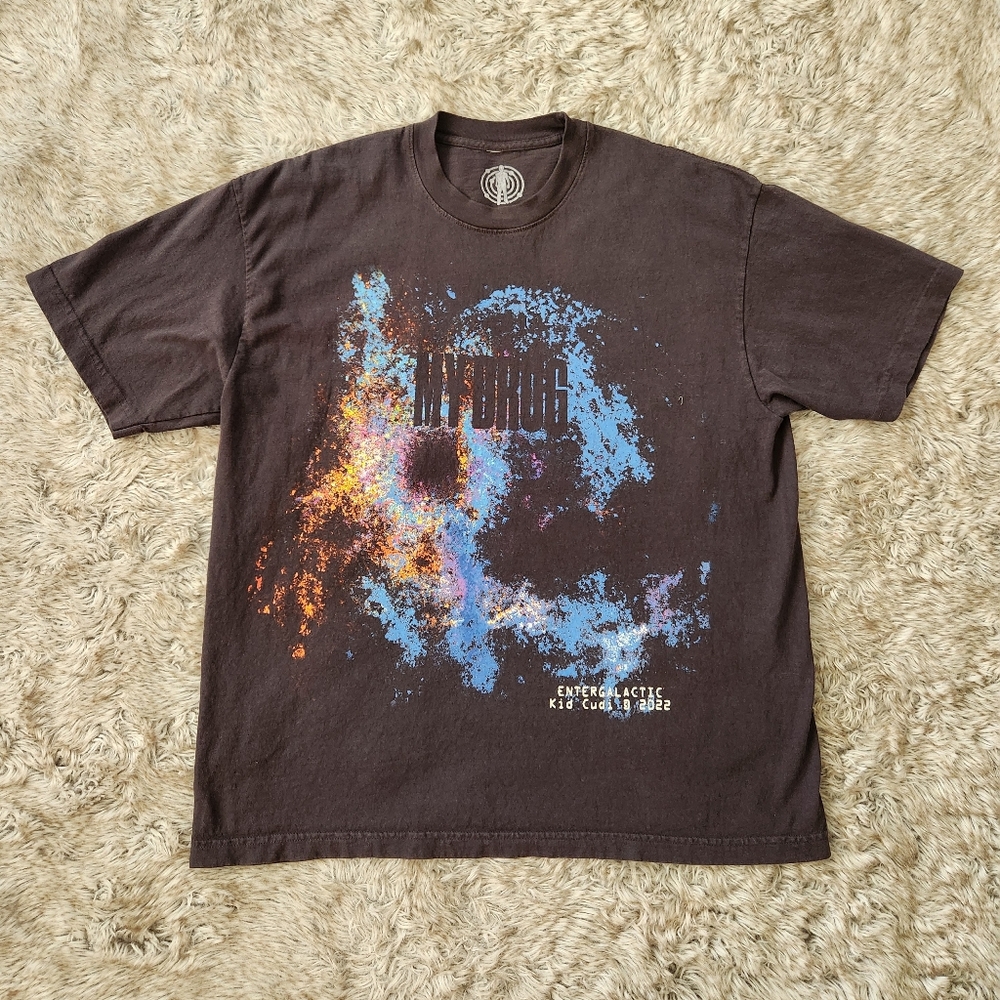 Rare Limited Edition 2022 Kid Cudi Entergalactic My Drug T-shirt Unisex Medium